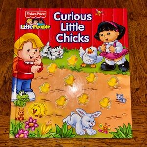 Little People 2012 Book Curious Little Chicks 3D Chicks Hard Cover Children Book